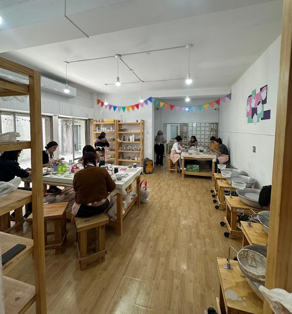 Espacio creativo, vista del salón